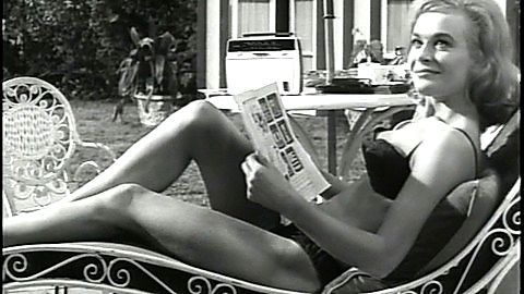 Pic: Shirley Eaton in The Girl Hunters (1963)