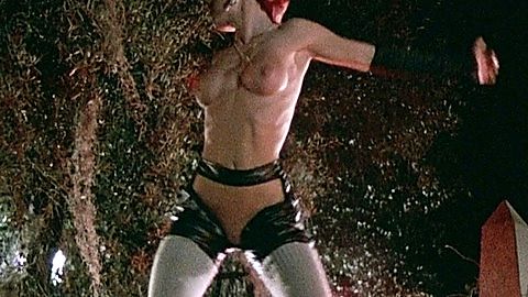 Pic: Linnea Quigley in The Return of the Living Dead (1985)