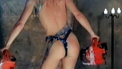Pic: Linnea Quigley in Hollywood Chainsaw Hookers (1988)