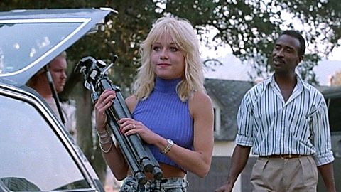 Pic: Linnea Quigley in Witchtrap (1989)