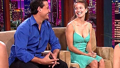 Pic: Amber Brkich in The Tonight Show with Jay Leno (1992)