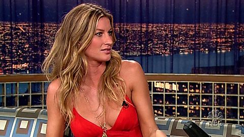 Pic: Gisele Bundchen in Late Night with Conan O'Brien (1993)