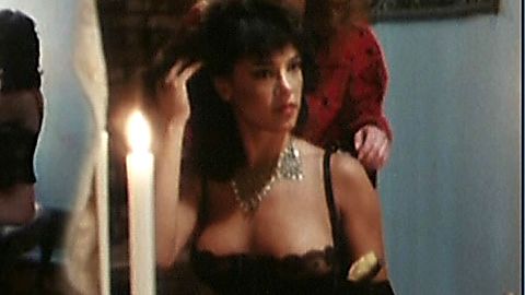 Pic: Michelle Bauer in The Tomb (1986)