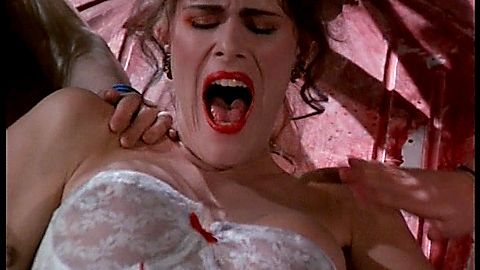 Pic: Robyn Kelly in Flesh Gordon Meets the Cosmic Cheerleaders (1989)