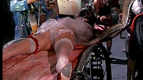 Pic: Robyn Kelly in Flesh Gordon Meets the Cosmic Cheerleaders (1989)