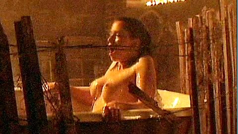 Pic: Debbie Rochon in Dead & Rotting (2002)