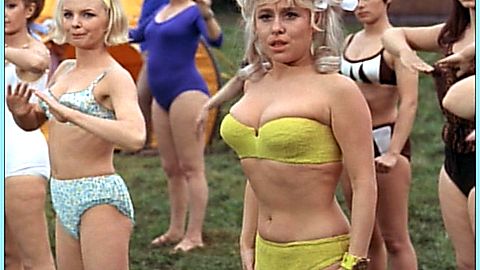 Pic: Barbara Windsor in Carry On Camping (1969)