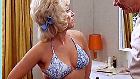 Pic: Barbara Windsor in Carry On Abroad (1972)