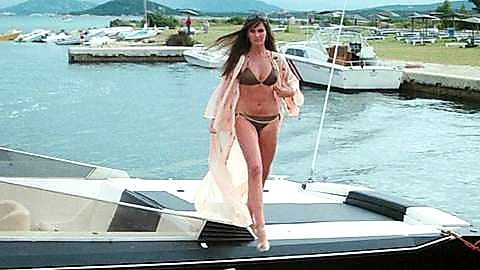 Pic: Caroline Munro in The Spy Who Loved Me (1977)