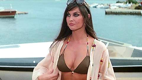 Pic: Caroline Munro in The Spy Who Loved Me (1977)