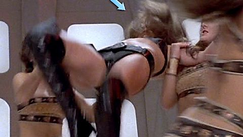 Pic: Caroline Munro in Starcrash (1978)