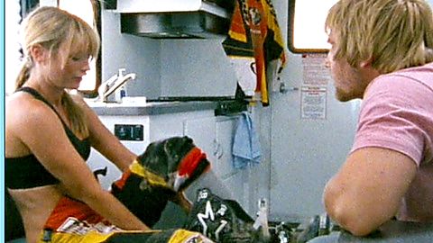 Pic: Cameron Richardson in Supercross (2005)