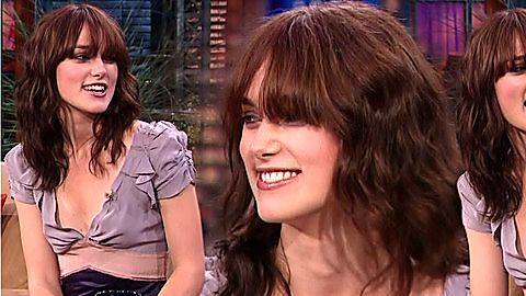 Pic: Keira Knightley in The Tonight Show with Jay Leno (1992)
