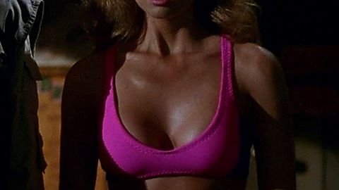 Pic: Karen Mistal in Cannibal Women in the Avocado Jungle of Death (1989)