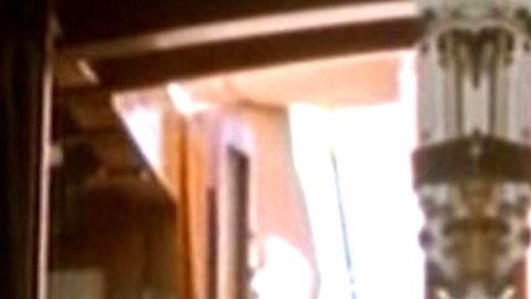 Pic: Julia Thurnau in Klinik unter Palmen (1996)