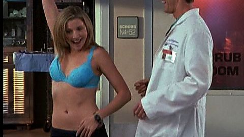 Pic: Sarah Chalke in Scrubs (2001)