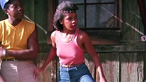 Pic: Penny Johnson in The Hills Have Eyes Part II (1985)