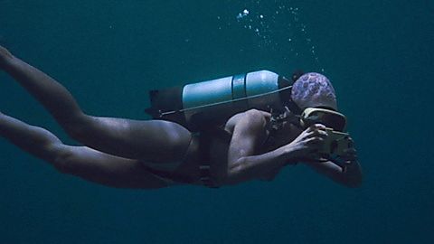 Pic: Auretta Gay in Zombie Flesh Eaters (1979)