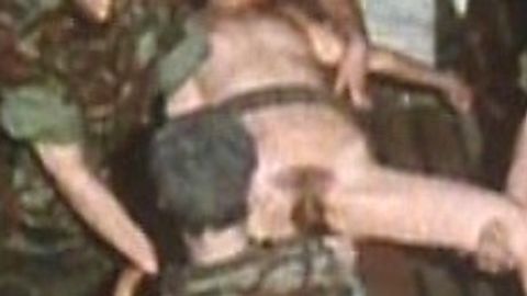 Pic: Olga Karlatos in In Hell (1976)