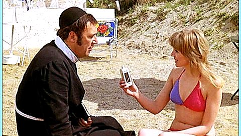 Pic: Carol Hawkins in Carry On Abroad (1972)