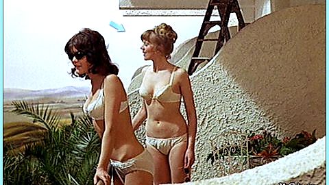Pic: Carol Hawkins in Carry On Abroad (1972)