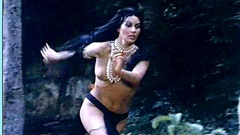 Pic: Sonia Infante in The Treasure of the Amazon (1985)