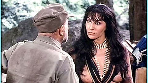 Pic: Sonia Infante in The Treasure of the Amazon (1985)