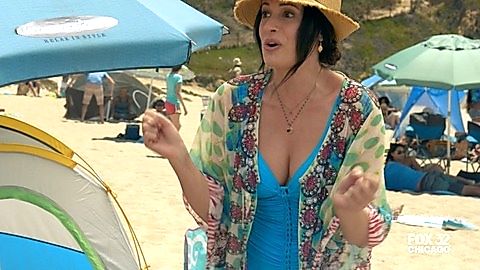 Pic: Paget Brewster in Grandfathered