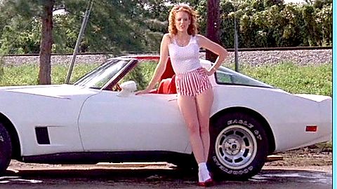 Pic: Sandra Beall in A Night in Heaven (1983)