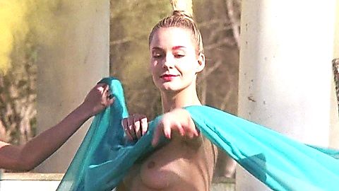 Pic: Savina Gersak in Iron Warrior (1987)