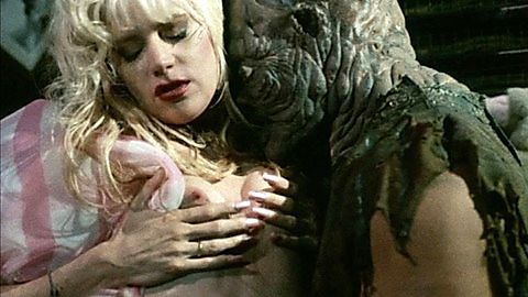 Pic: Phoebe Legere in The Toxic Avenger Part II (1989)