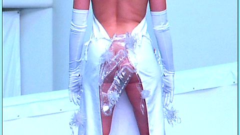 Pic: Aimee Mullins in The Order: from Matthew Barney's Cremaster 3 (2002)