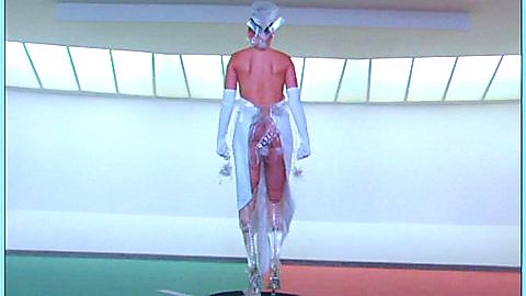 Pic: Aimee Mullins in The Order: from Matthew Barney's Cremaster 3 (2002)