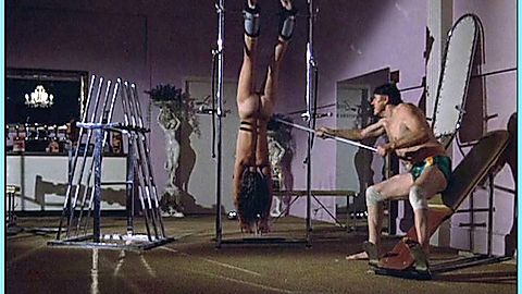Pic: Laura Hippe in Stay Hungry (1976)