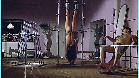 Pic: Laura Hippe in Stay Hungry (1976)