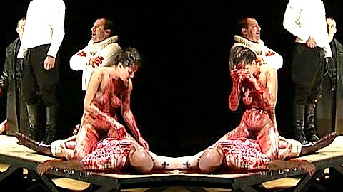 Pic: Nina Kunzendorf in Schlachten! (Stageplay) (1999)