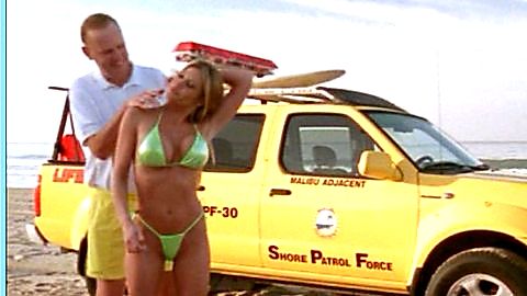 Pic: Michelle Ruben in Son of the Beach (2000)