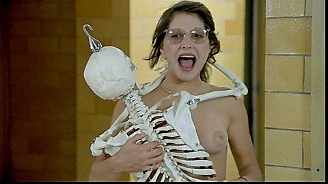 Pic: Karen Wood in Loose Screws (1985)