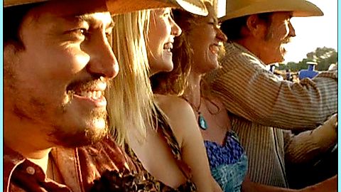 Pic: January Jones in The Three Burials of Melquaides Estrada (2005)