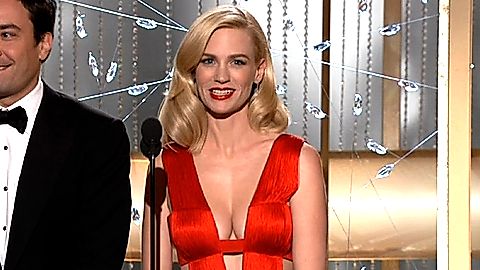 Pic: January Jones in Golden Globe Awards (1944)