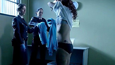 Pic: Danielle Cormack in Wentworth (2013)