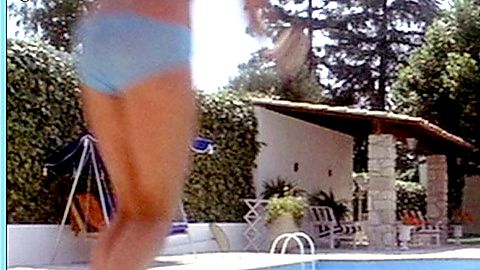 Pic: Catherine Schell in The Return of the Pink Panther (1975)