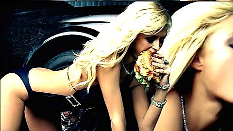 Pic: Paris Hilton in Carl's Jr. Paris Hilton Commercial (2005)
