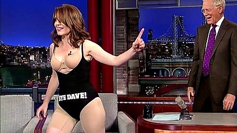 Pic: Tina Fey in Late Show with David Letterman