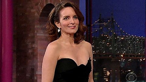 Pic: Tina Fey in Late Show with David Letterman