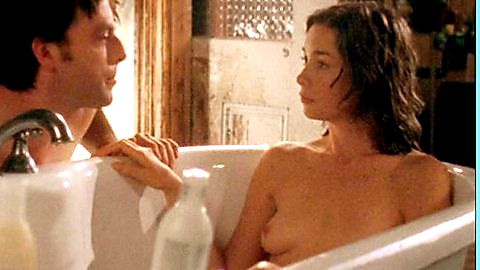 Pic: Julianne Nicholson in Flannel Pajamas (2005)
