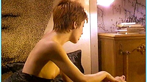 Pic: Maxi Sukopp in Müllers Büro (1986)