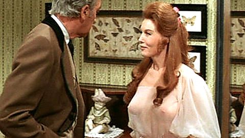Pic: Elaine Devry in The Cheyenne Social Club (1971)