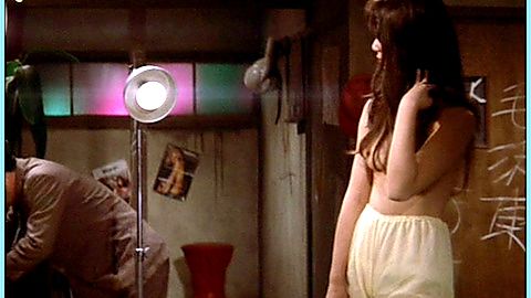 Pic: Yukie Kagawa in Delinquent Girl Boss: Worthless to Confess (1971)