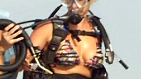 Pic: Brooke Hogan in 2-Headed Shark Attack (2012)